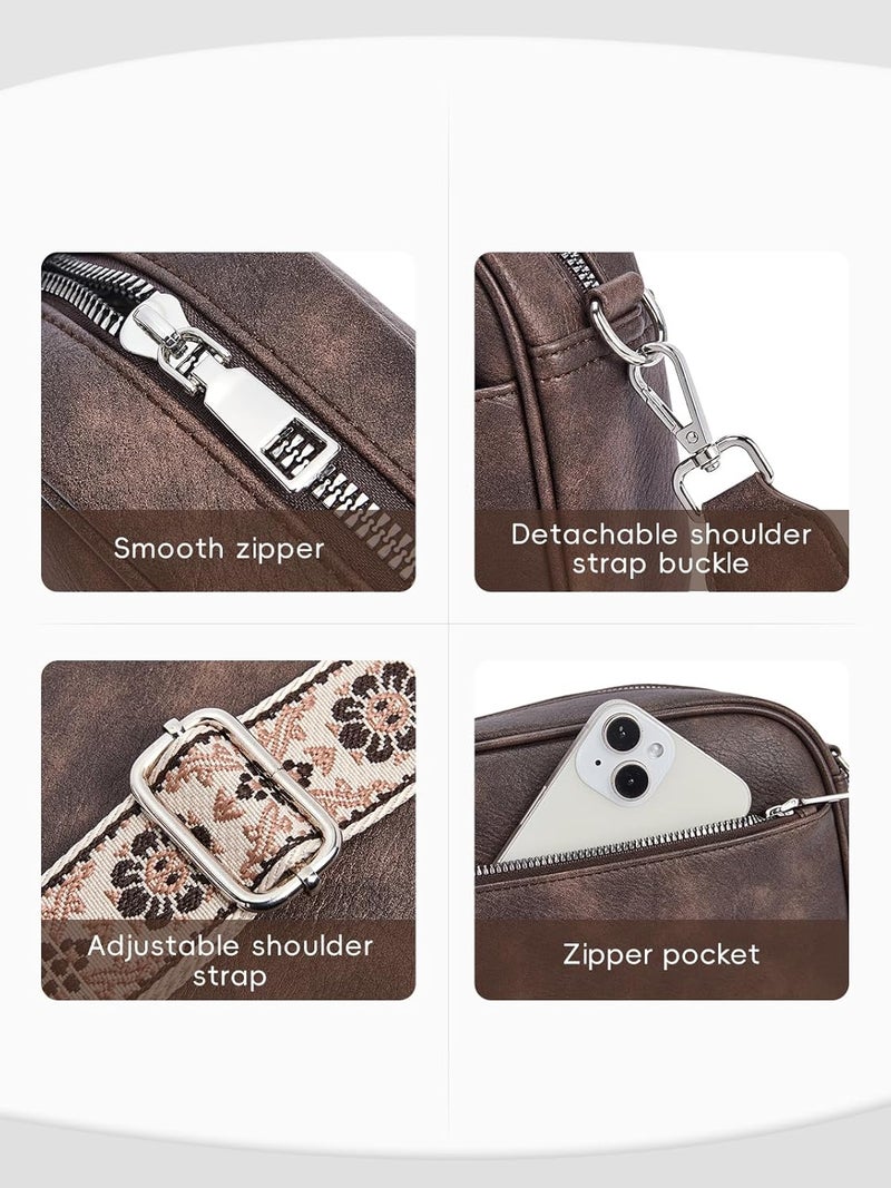 CLUCI Purses for Women Crossbody Bags for Women Cross Body Bag Crossbody Purse with Adjustable Wide Strap - Image 4